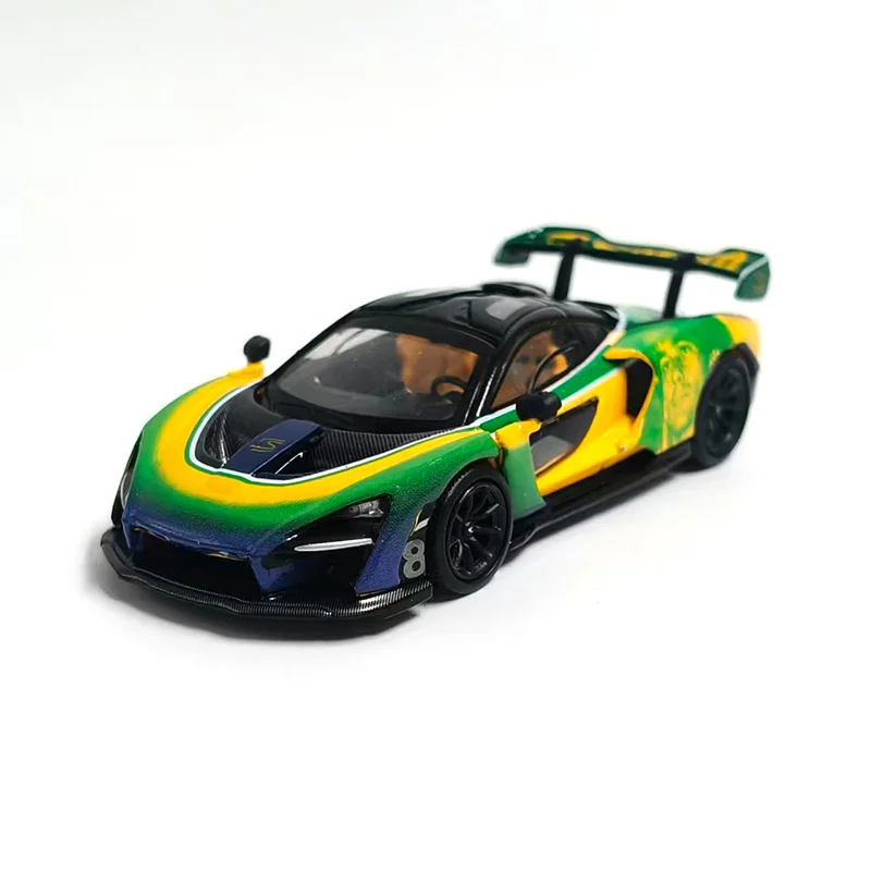 MASDI 1:64 Senna Special Edition Alloy Car Model Collectibles Toy Unique Gift Scene Simulation Desktop Creative