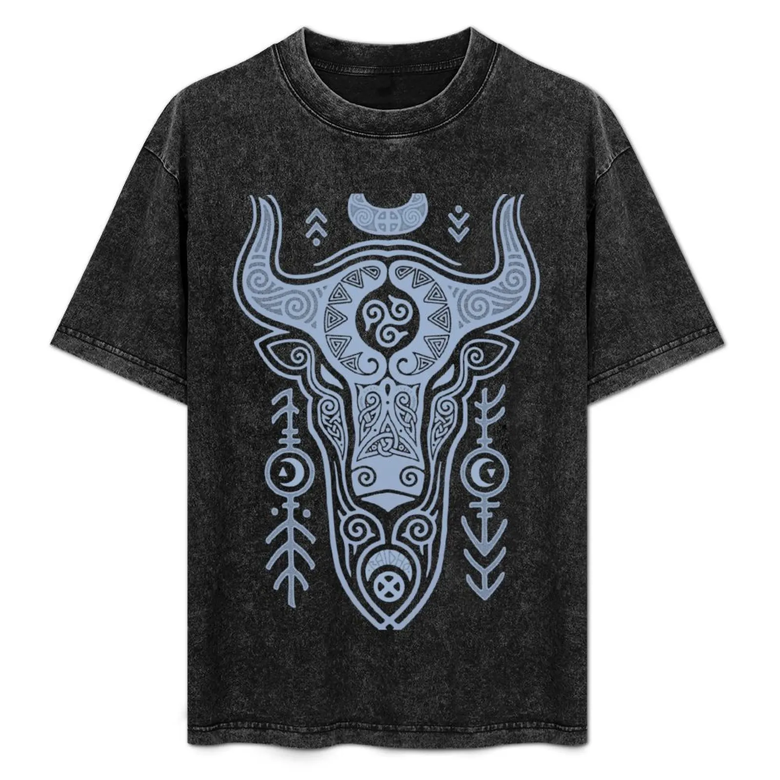 LUNAR BULL T-Shirt Light Athletic Short Sleeve Tee Shirt