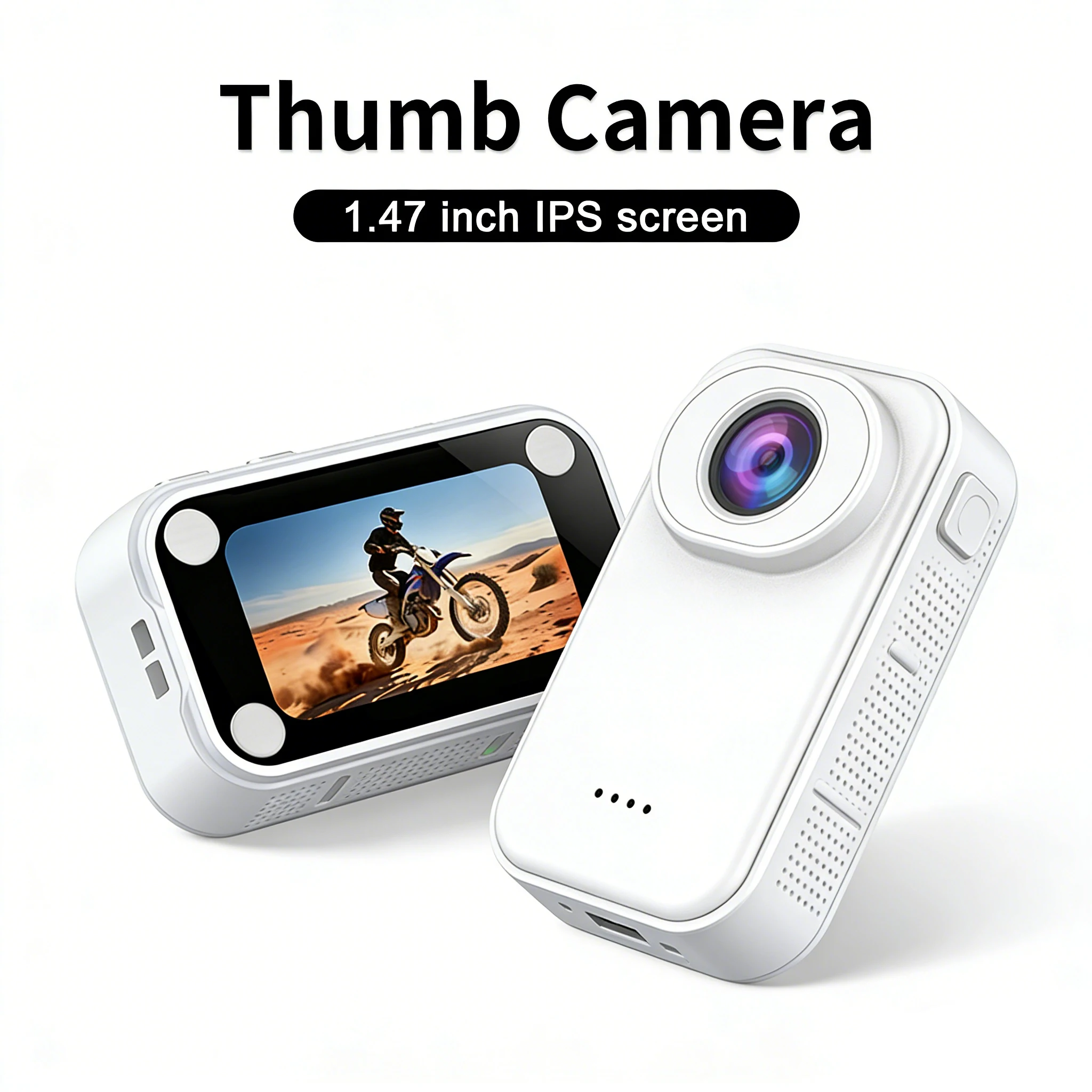 Mini 1080P action camera front view