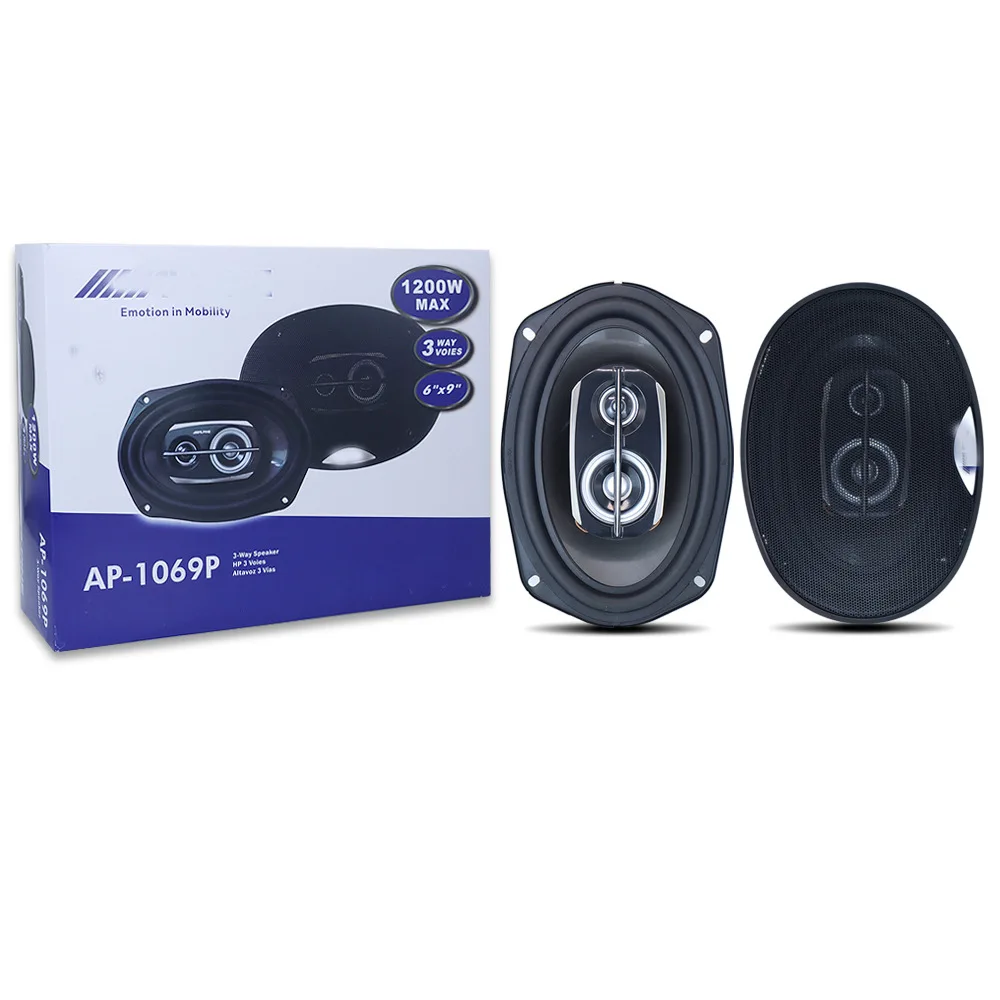 

AP-1069 6x9 дюймовые коаксиальные автомобильные динамики для дверей, динамики для улучшения звука в автомобиле, автомобильные громкоговорители