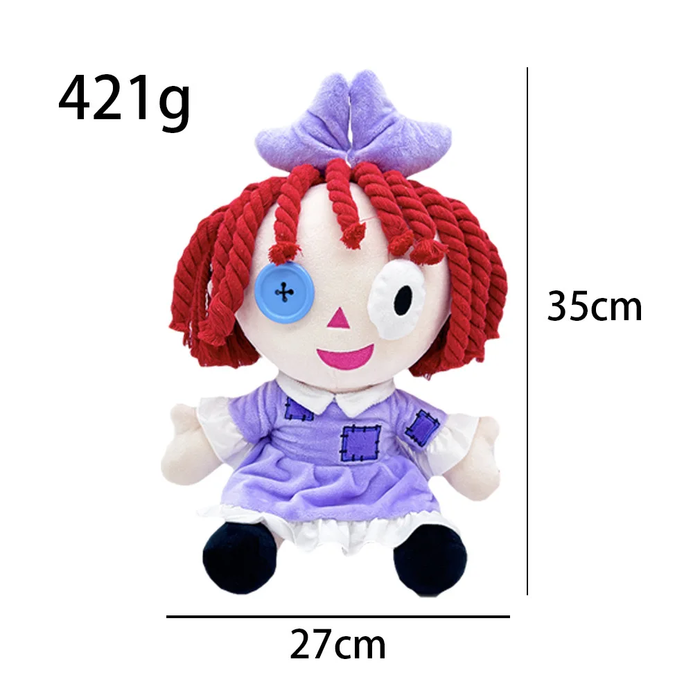 Amazing Cosplay Plush Circus Toys Digital Stuffed Dolls 25CM Circuss Birthday Gift For Kids