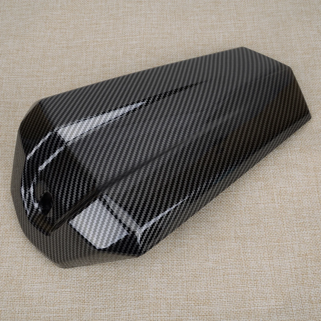 Rear Passenger Solo Seat Cowl Cover Pillion Trim Fit for Yamaha YZF R125 R 125 2008-2016 2017 2018 Carbon Fiber Style ABS New