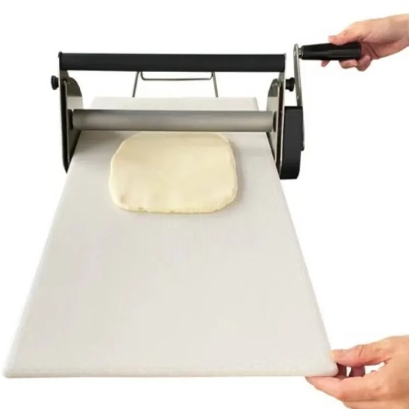 

【Factory Price】Commercial Home Desktop Bread Baking Machine Hand-Cranked Shortening Equipment For Pizza Croissant Dough Grain Ma