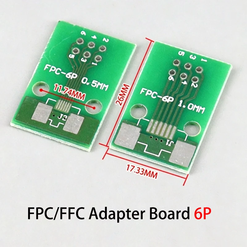 FPC/FFC Flexibles Flachbandkabel-Adapterboard 0,5MM/1,0MM/Abstand bis zu 2,54mm 6P/8P/10P/12P/20P/24P/26P/30P/34P/40P/50P/60P/80P – Detail 9
