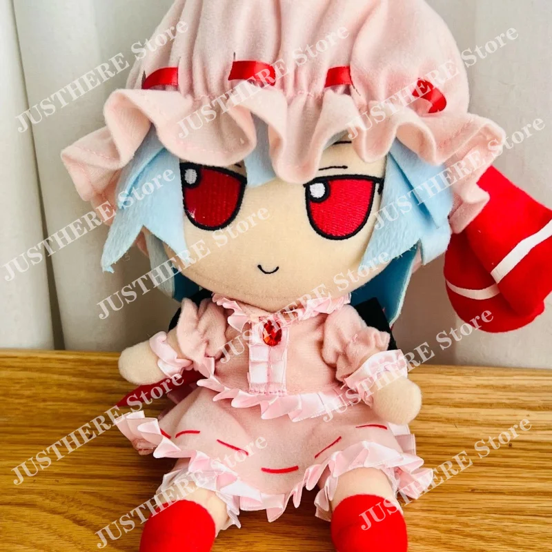 Fumo Remilia Scarlet Plush Toy Anime Touhou Project Stuffed Dolls Sitting Girl Plushie Figurine Soft Gift for Kids Fans 20cm