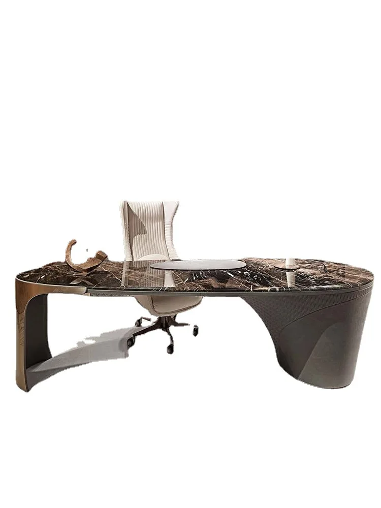 Desk Marble Writing Desk Italian Minimalist Boss Table Household