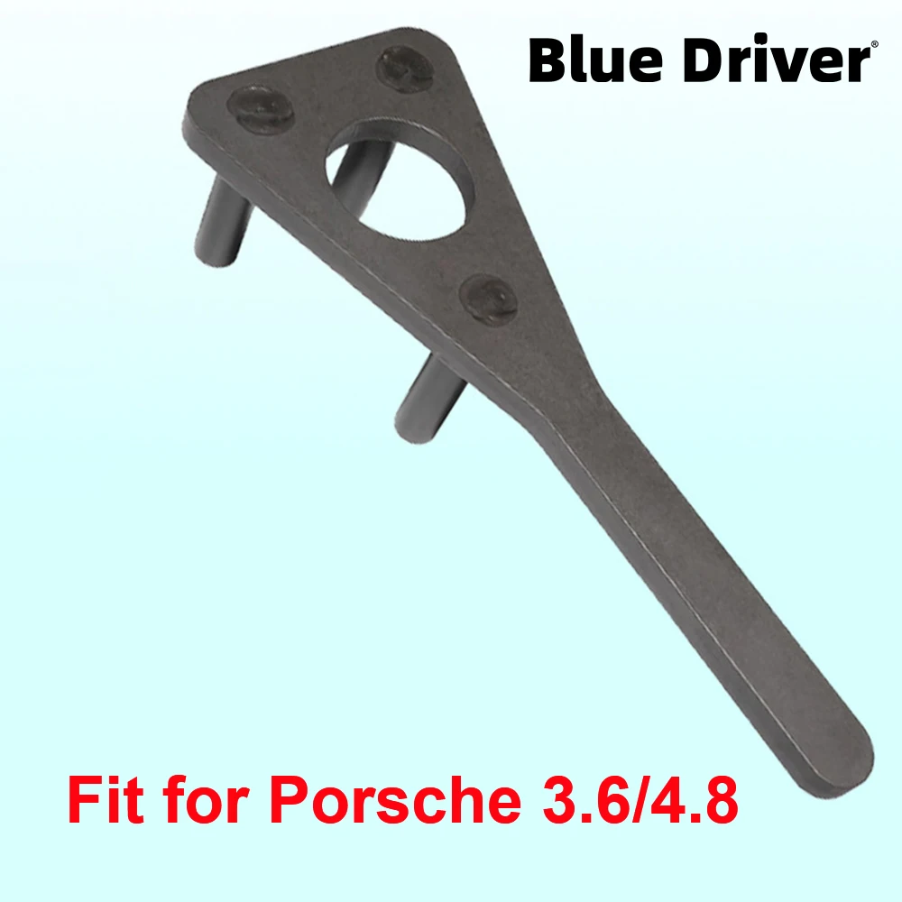 

Crank Pulley Tool Kit Wrench Screw Holder Auto Tool Fit for Porsche 3.6/4.8 Engine Crankshaft Belt Pulley Disassembly Wrench