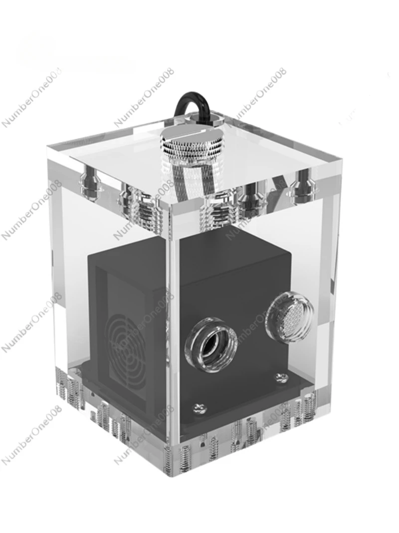 Freezemod Water Cooling Heat Dissipation PUB-TN2 Integrated Water Pump Mute Built-in Filter Double Shock Absorption 12-24V