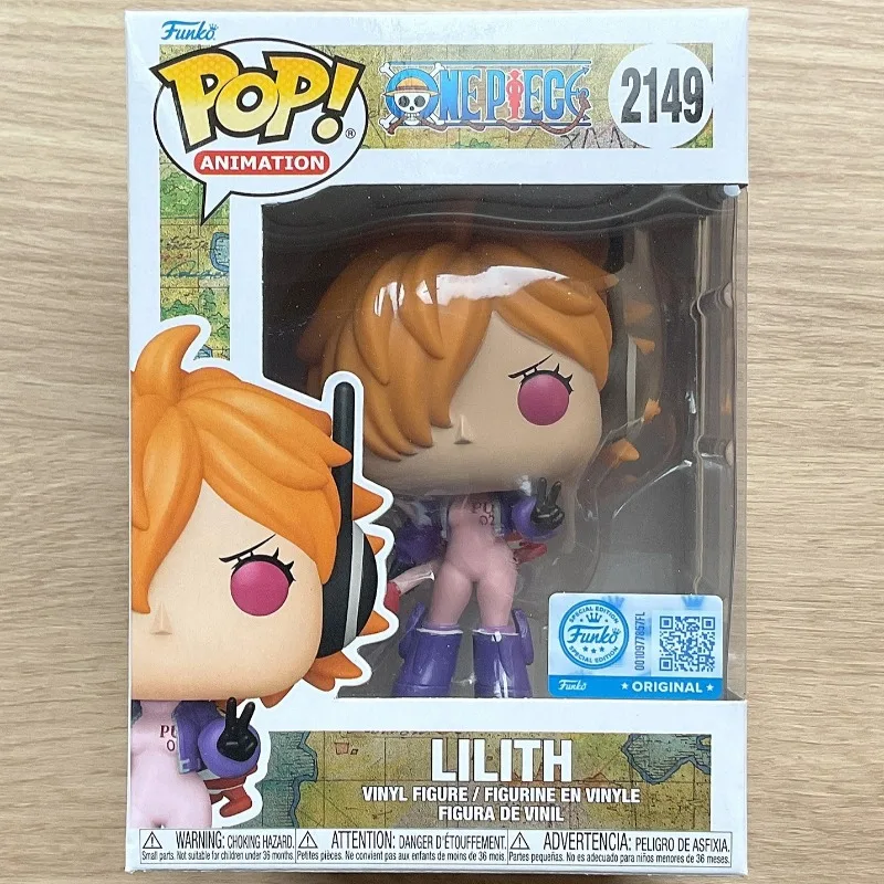 

Rare Limited Original Funko Pop! One Piece Lilith Egghead Island #2149 Collectible Figure Toy Desktop Decoration Perfect Gift