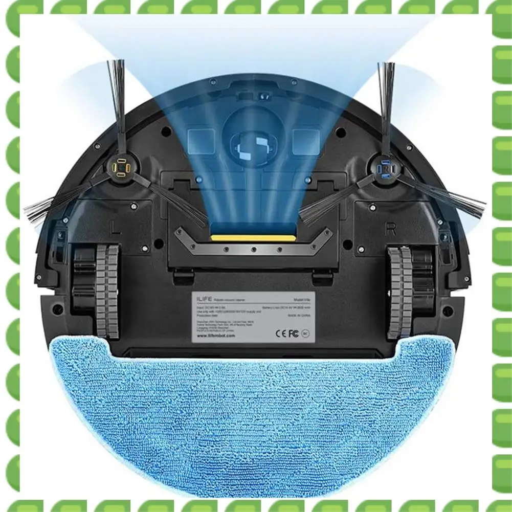 

A04V для Ilife Chuwi V8 V8S Plus X750 X800 X785 V80 Max Боковая щетка Hepa-фильтр Швабра Комплекты для замены робота-пылесоса