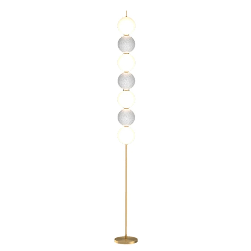 

Modern Acrylic Floor Lamps LED Round Balls Living Rooms Sofa Decorative Lighting Minimalist Bedroom Bedside Lamp Fixtures