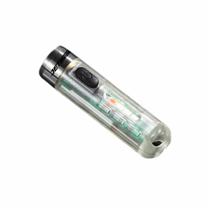 JETbeam MINI ONE SC Keychain Light 400Lumens Type-C Rechargeable Portable Ultraviolet LED Flashlight