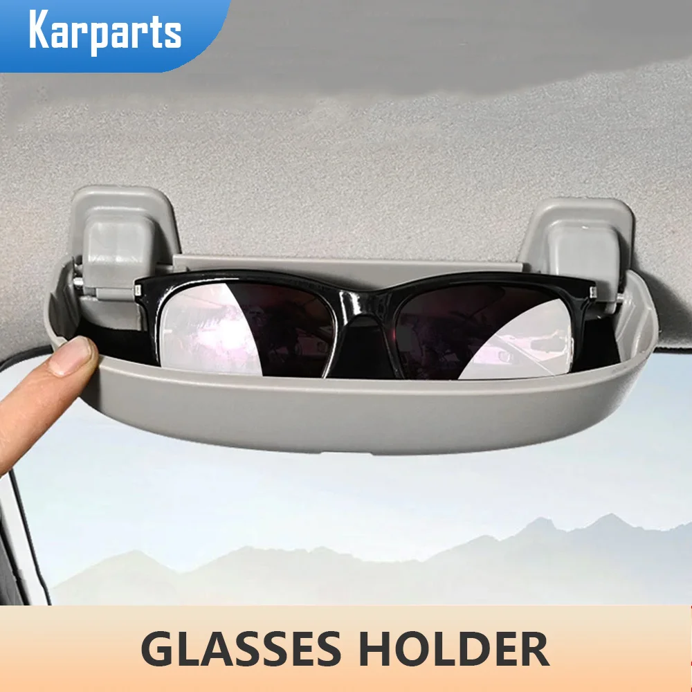 

Car Glasses Case Sun Glasses Holder Sunglasses Box for Audi A4L A6L A4 A6 A3 A7 Q2 Q3 Q5 2012 - 2021 Organizer Accessories