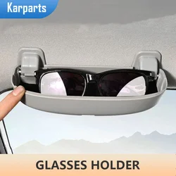 Car Glasses Case Sun Glasses Holder Sunglasses Box for Audi A4L A6L A4 A6 A3 A7 Q2 Q3 Q5 2012 - 2021 Organizer Accessories