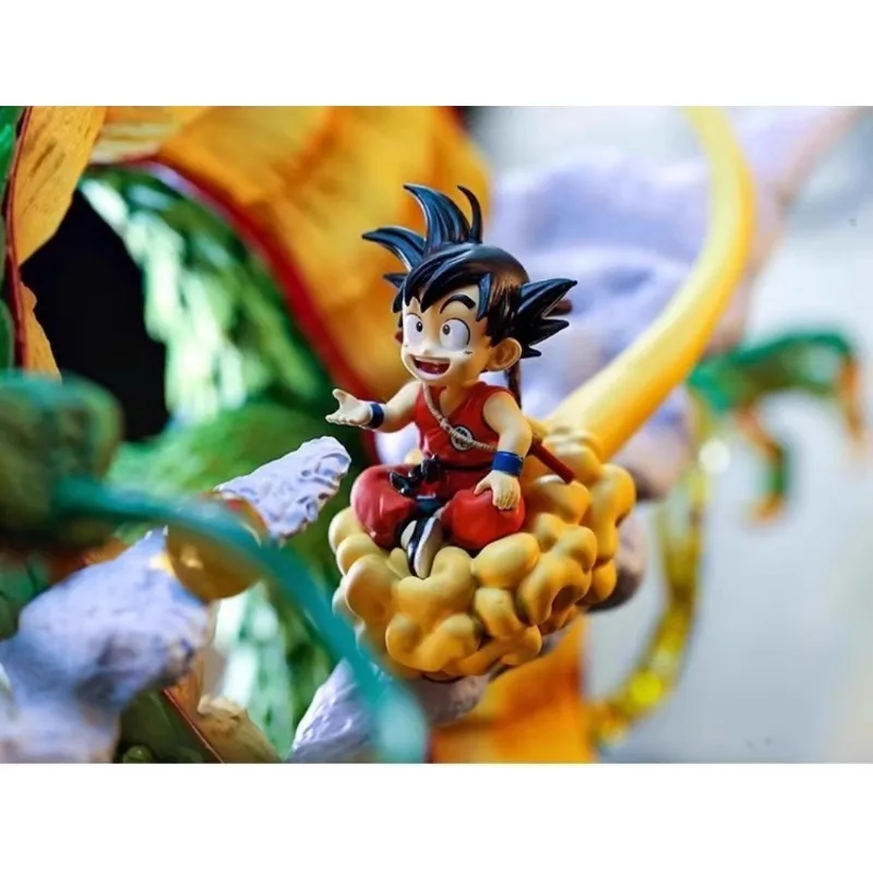 25cm GK YOYO Dragon Ball Figure Shenron e Little Goku Mountain Shenron Figure Pvc Anime Action Series regali di festa giocattoli per bambini