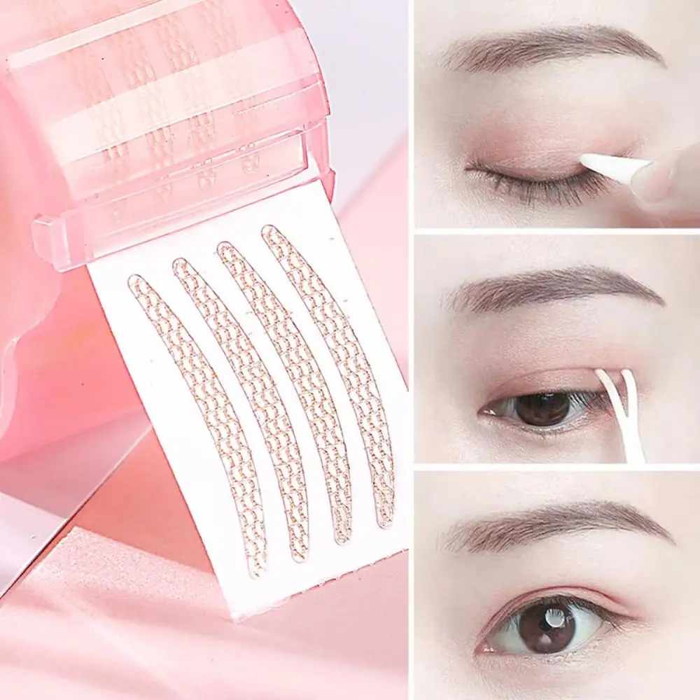 Invisible Lace Eyelid Sticker, Rolo de Fita Olive, Dobre com Ferramenta Auxiliar, Eye Lift Tiras, Ferramentas de Maquiagem, S, L, 360Pcs