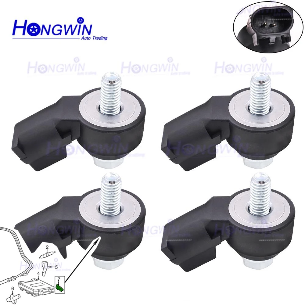 1/2/4 Uds Sensor de golpe 12570125 12623730 se adapta a Chevy Camaro Colorado Corvette GMC Canyon Envoy Sierra Cadillac CTS Buick Lucerne