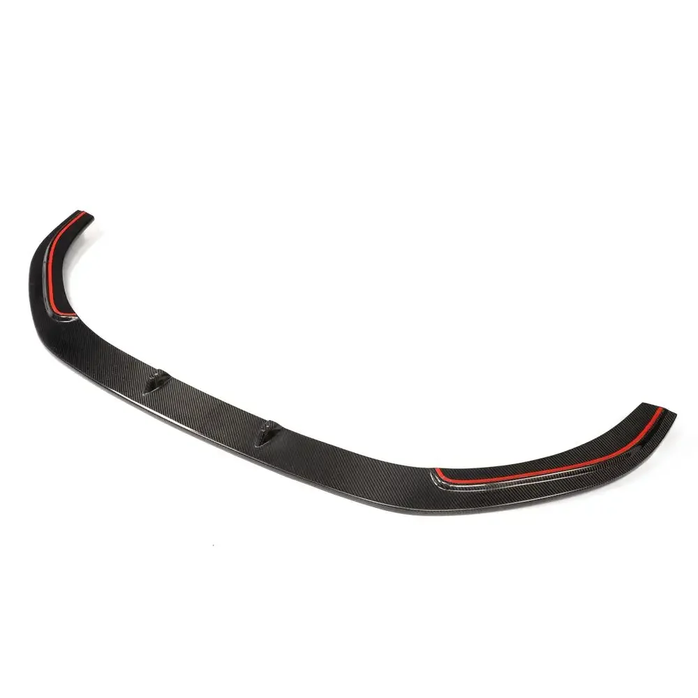 Carbon Fiber Front Bumper Lip Splitter for  VW Golf VII MK7 7 GTI 2014 - 2016 Chin