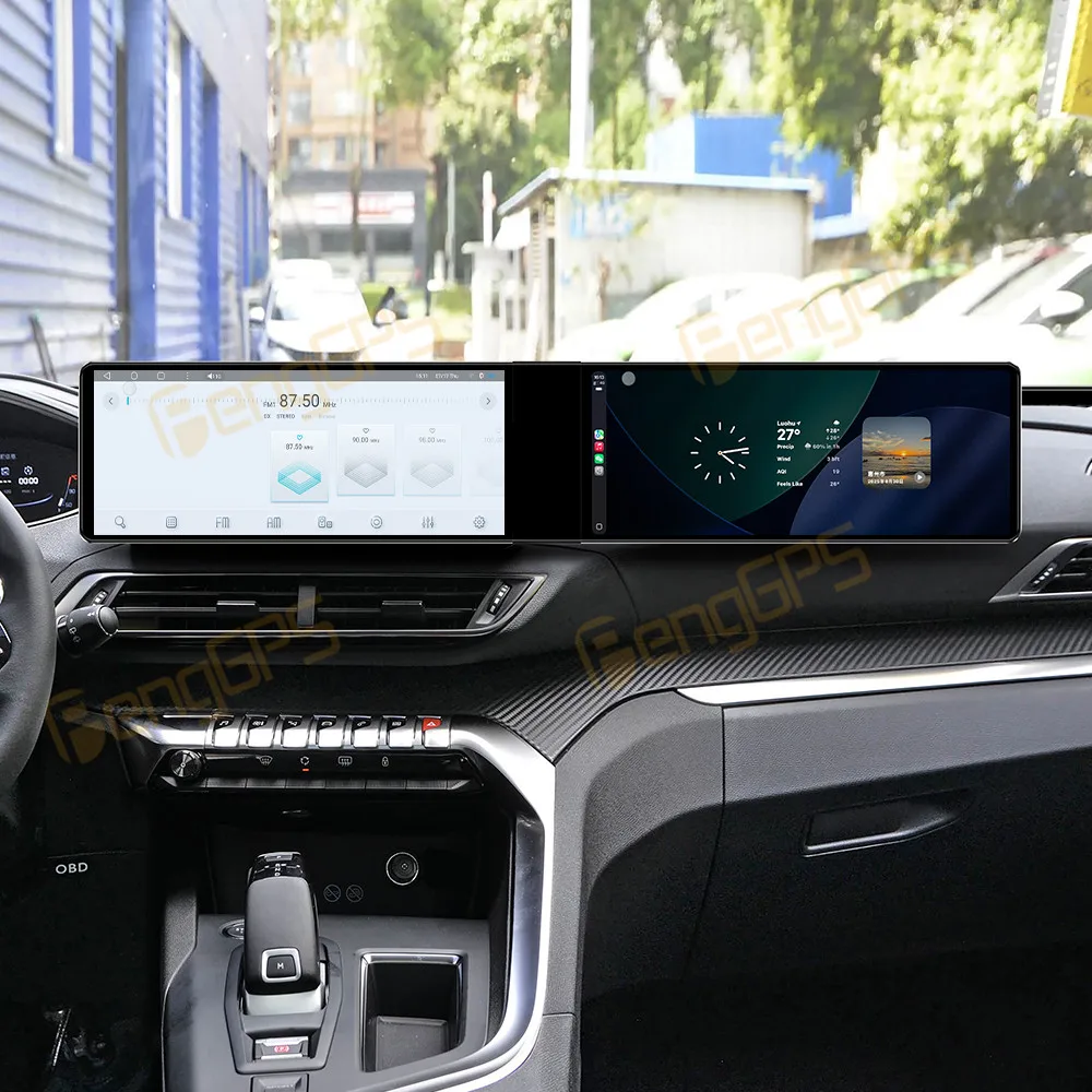 

Сенсорный автомобильный радиоприемник для Peugeot 4008 5008 2017-2021, Android GPS, автомобильная мультимедийная система, автомагнитола, стереоприемник, головное устройство
