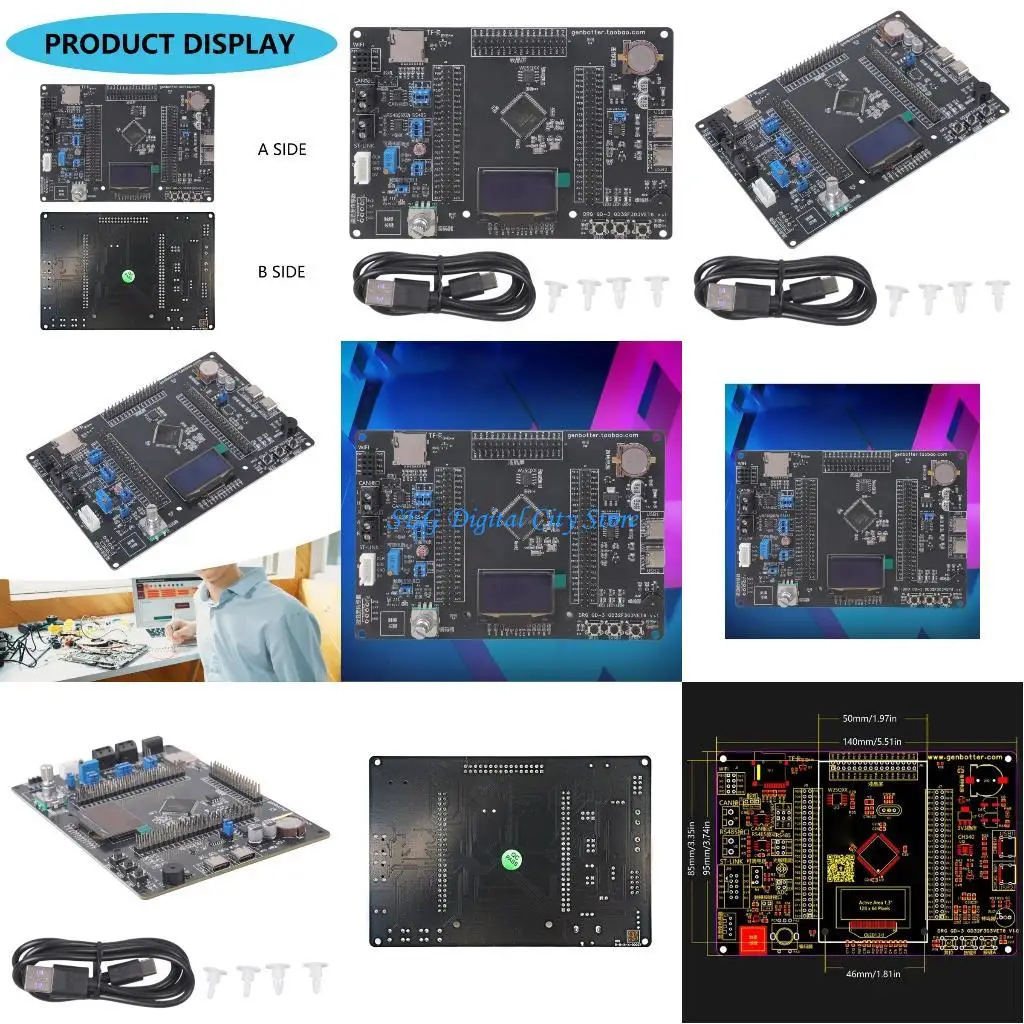 

U75B 2-3,6V GD32F303VET6 Встроенная плата разработки 120 МГц быстро скорость процессор