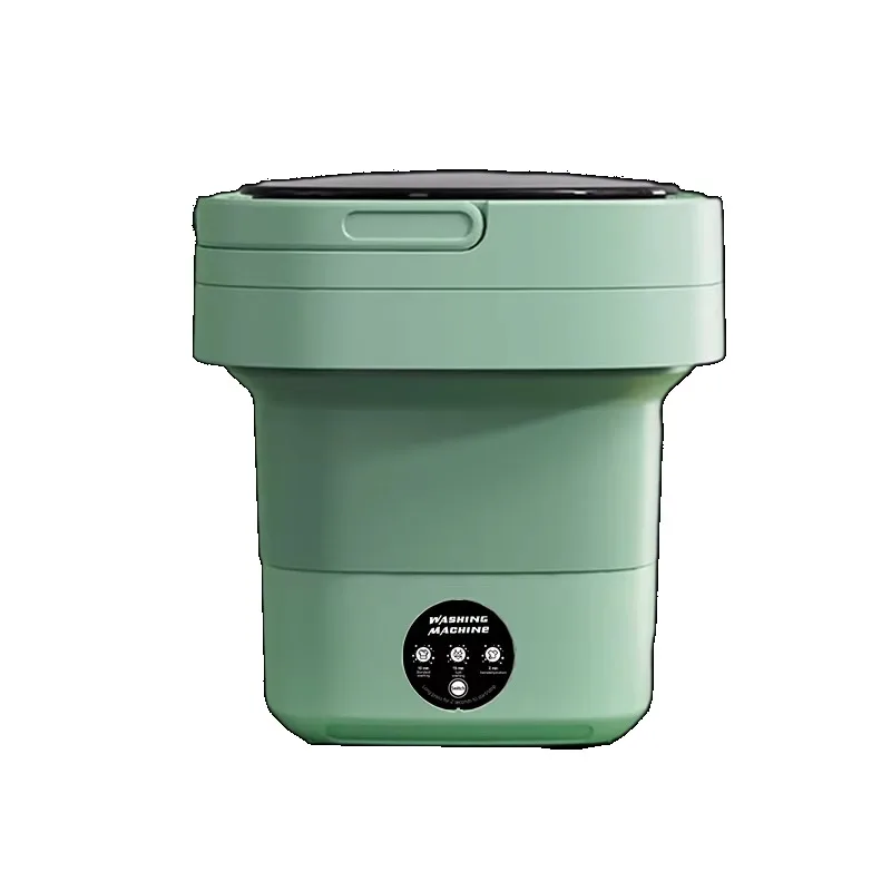 

Mini washing machine laundry drainage no manual wringing small household foldable washing machine