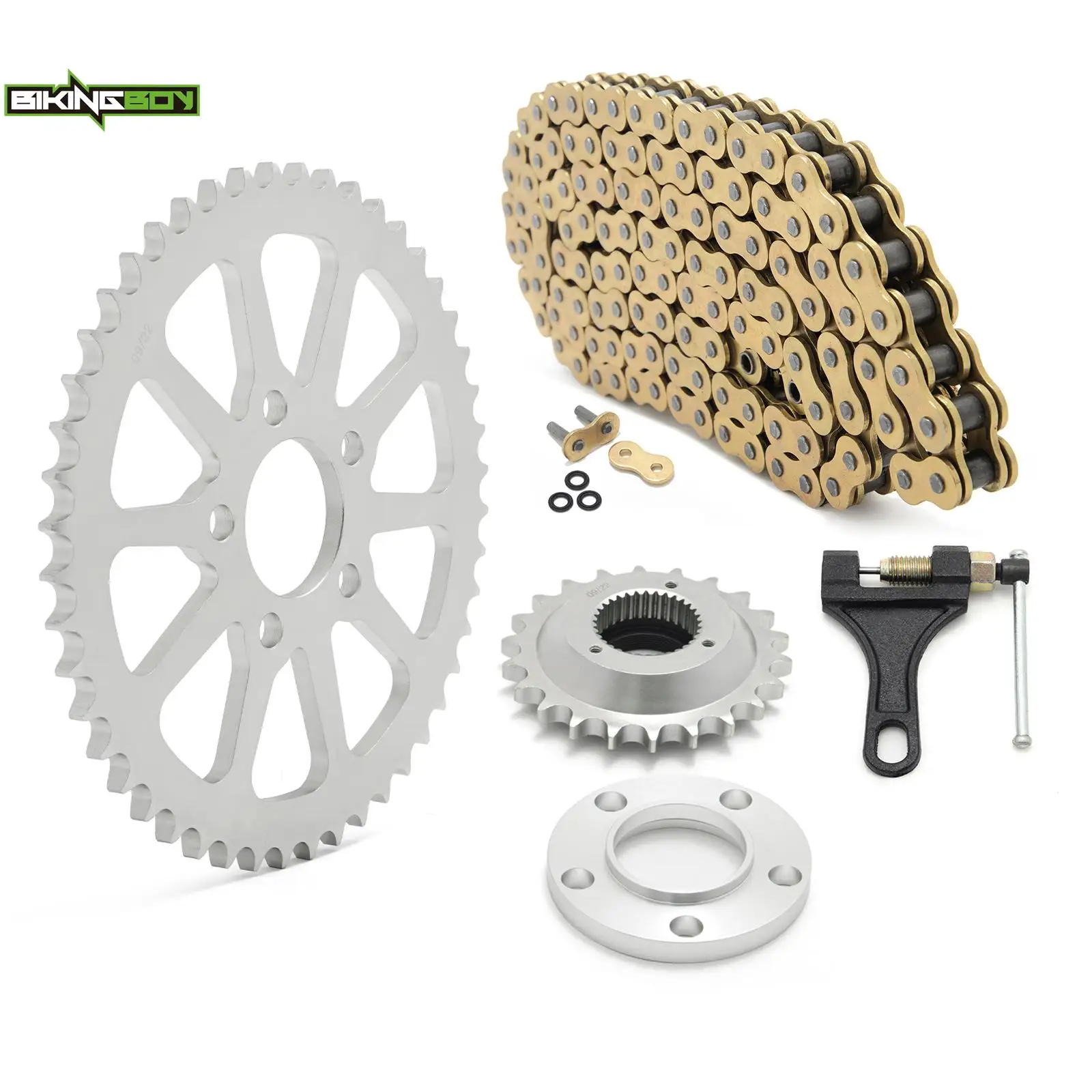 Chain Drive Conversion Sprocket Flange Sportster XL 883 1200 XLH XLC XLR XLS XLN Custom Low Iron Roadster 00-26 05 06 07 08 09