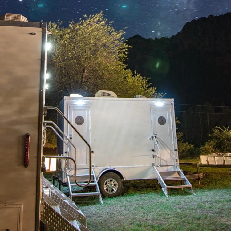 Il rimorchio esterno più venduto con bagno WC pubblico WC mobile per rimorchio