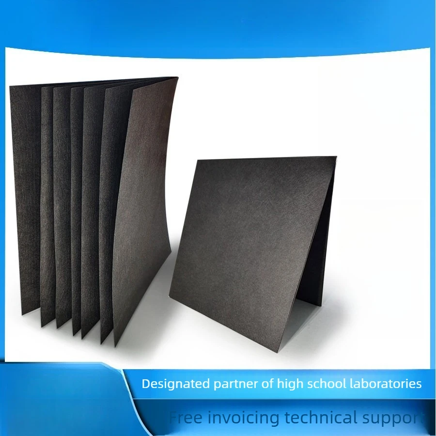 

Carbon Fiber Plate Substrate with Microporous Layer & PTFE GPP050M GPP070M Thickness 0.5mm 0.7mm 100x100mm