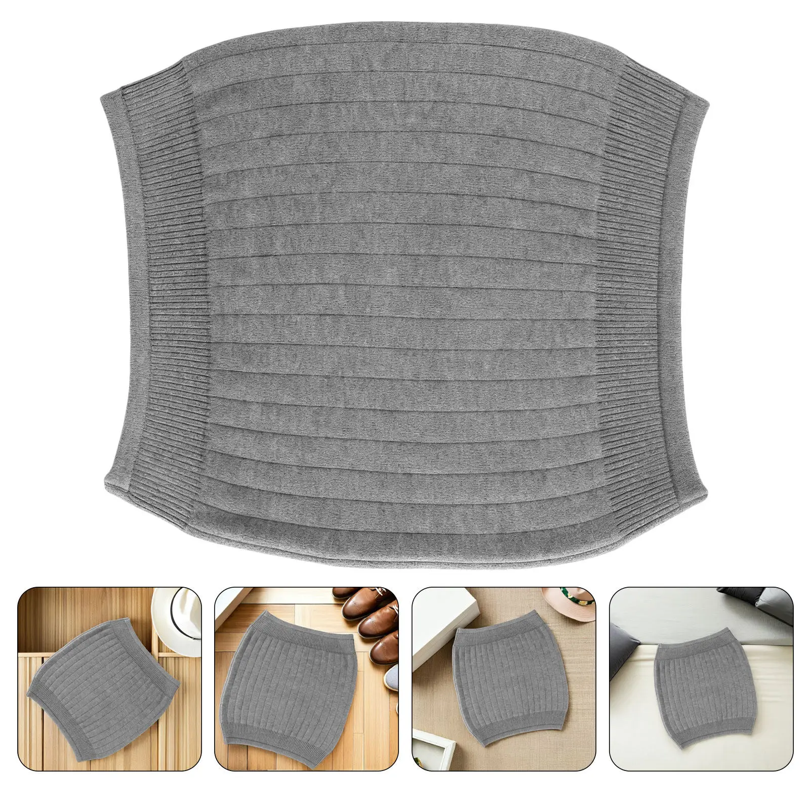 

Cashmere Thermal Knit Waist Warmer Belt for Women Men Thickened Double-Layer Lumbar Support Belly Band Winter Outdoor Yoga Warm