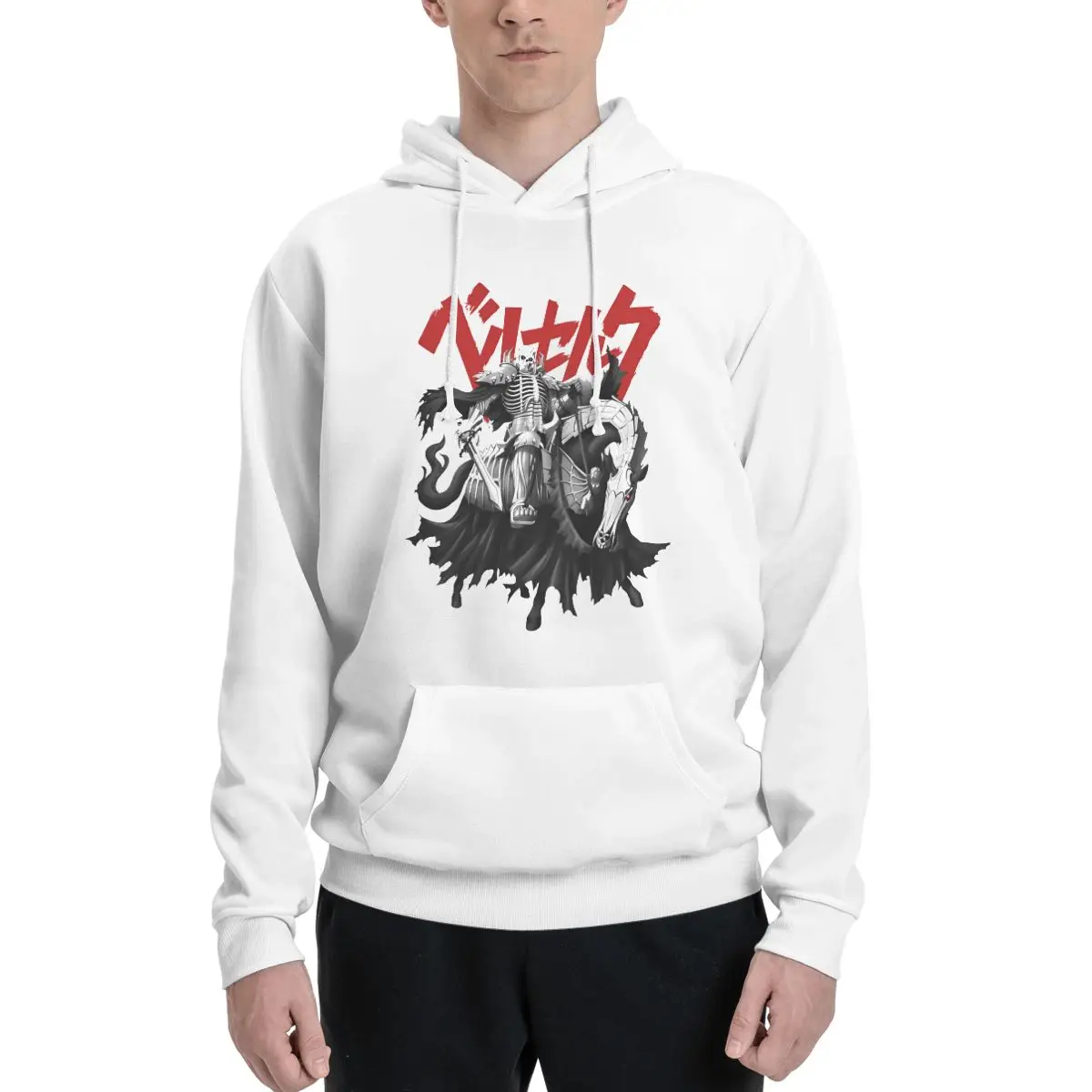 

Unisex Berserk Guts Japan Anmie Manga Fan Gift Hoodies With Pocket Stylish Long Sleeve Sweatshirts