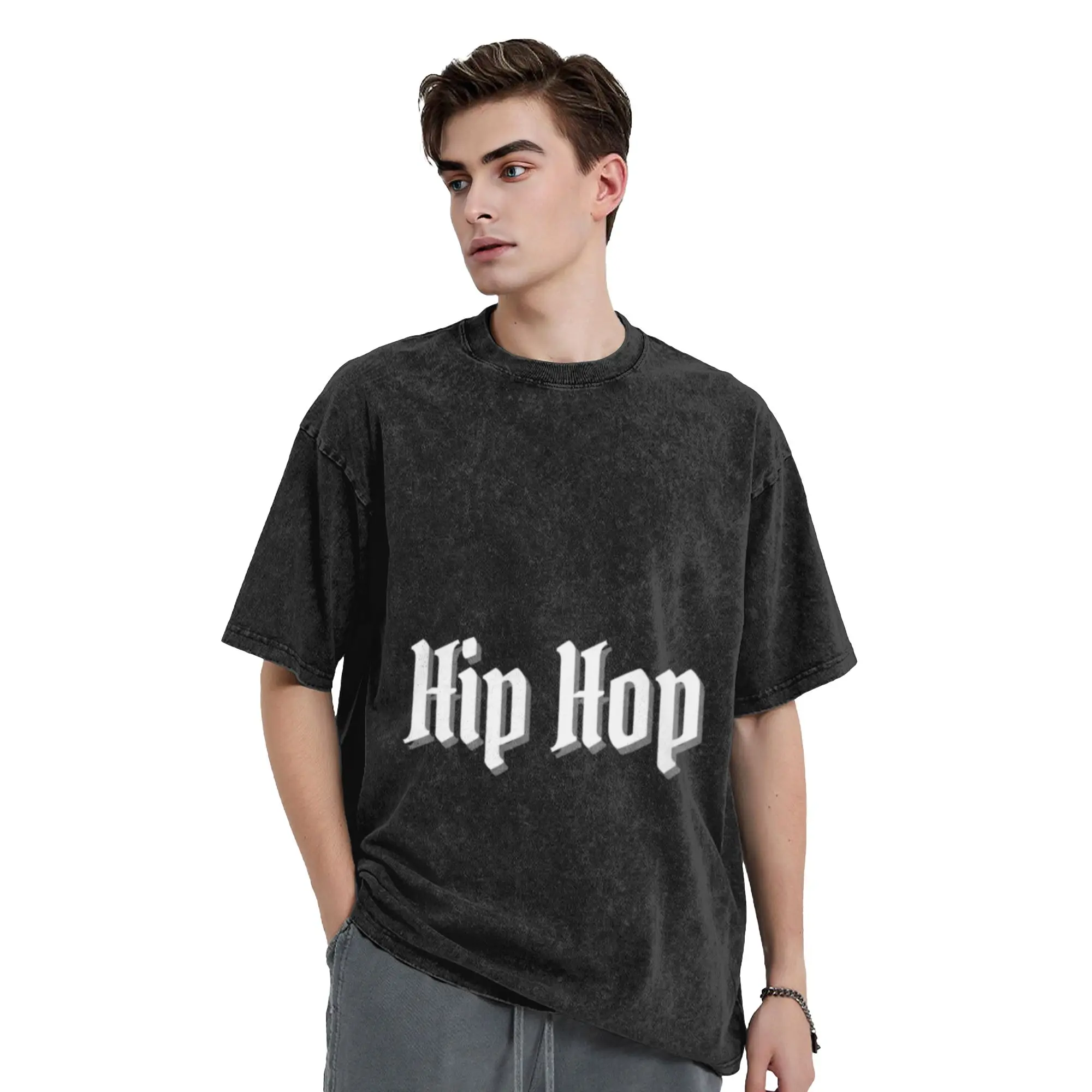 Gothic Vibe Hip Hop Text  Perfect Gift hip hop Classic Cool A Vintage Oversized Cotton Unisex T-Shirts