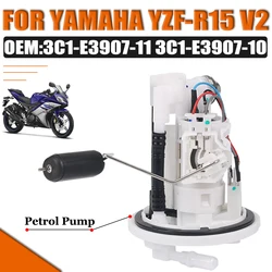 Motorcycle High Performance Electric Fuel Pump Module Assembly For Yamaha YZF R15 R-15 3C1-E3907-11 3C1-E3907-2000 3C1-E3907-10