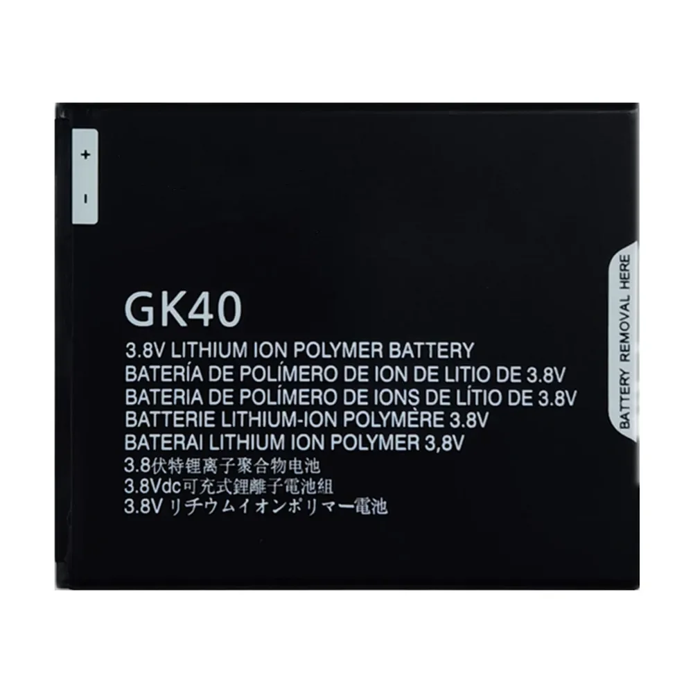 New Battery GK40 For Motorola Moto G4 Play XT1607 XT1609 XT1670 XT1671 / G5 XT1672 E3 XT1700 XT1675 High Quality 2800mAh Battery