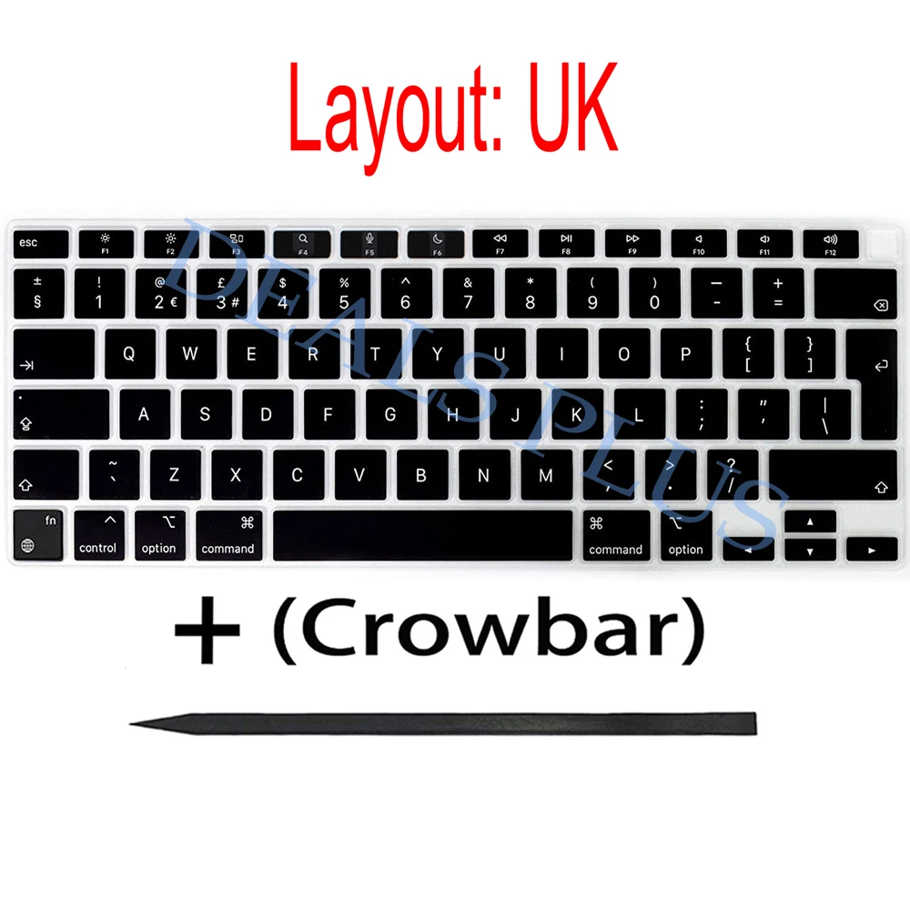 New Keyboard Keycaps Keys + Crowbar Replacement For Macbook Air Retina 13\