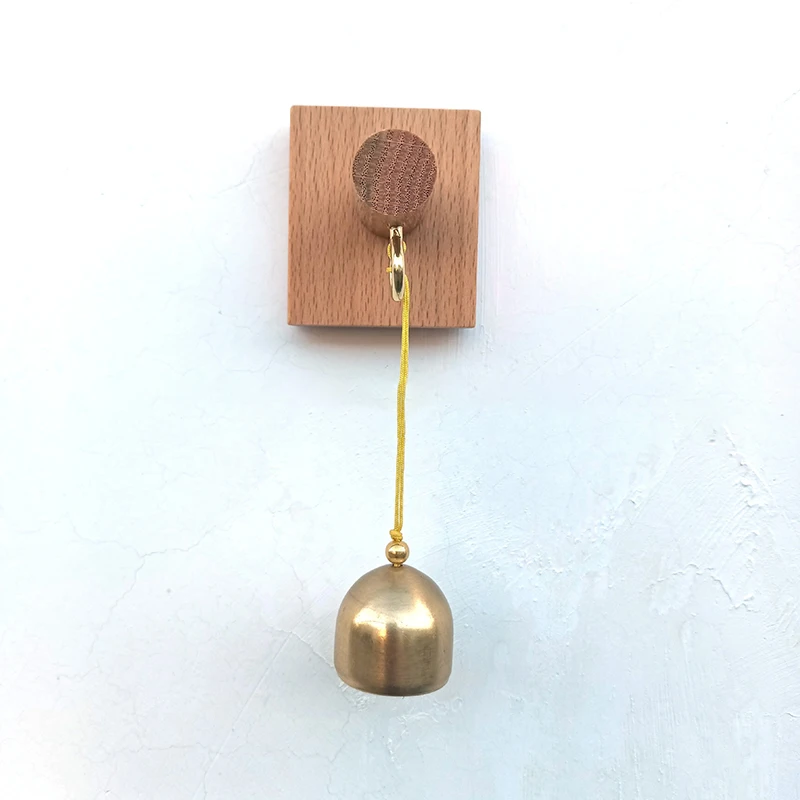 Wooden Door Bell Shopkeeper Bell Hanging Decorative Delightful Sound Door Opening Wind Chime Door Bell Garden Home Decor Gift
