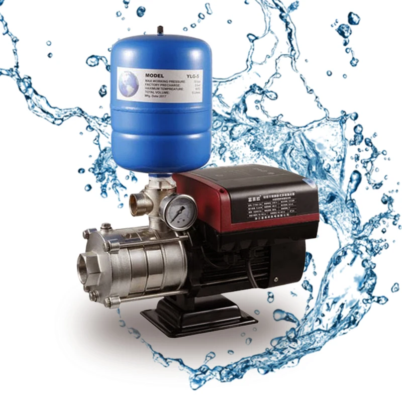 Constant Pressure Variable Frequency Automatic Home Water Booster Pump With Inverter For Water