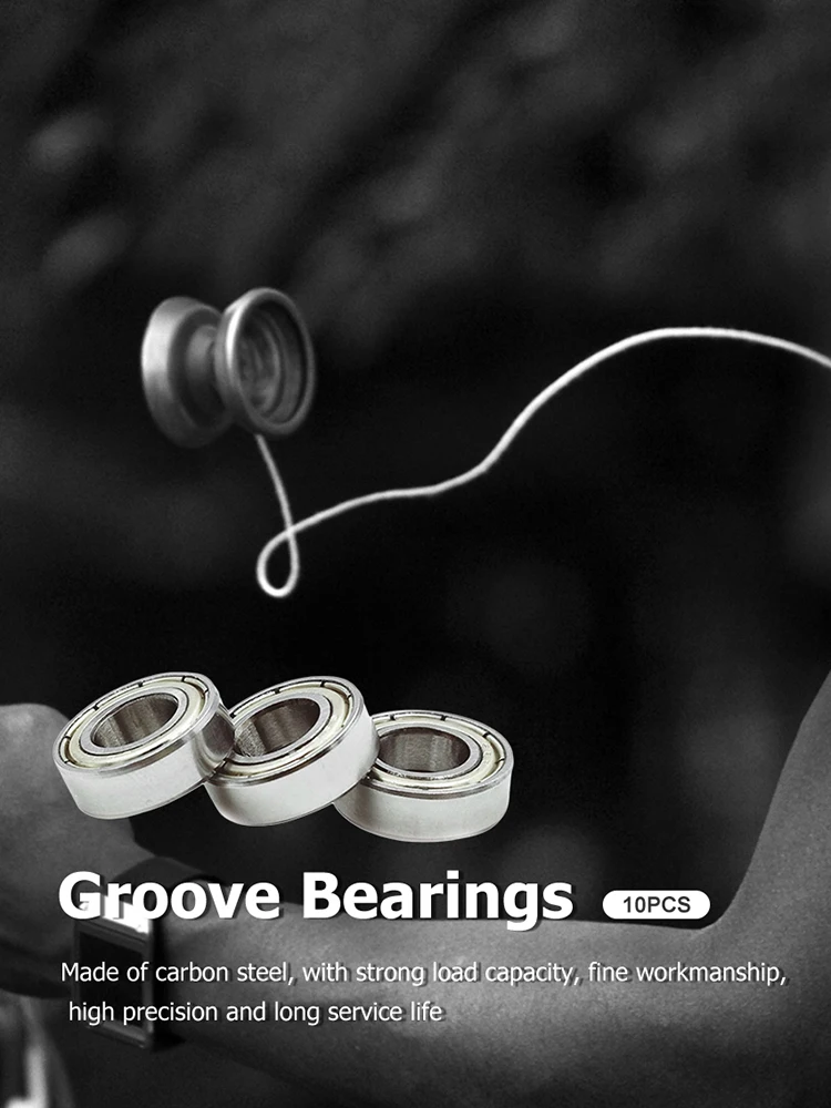 10 قطعة محامل الكربون الصلب مزدوجة محمية عالية الكربون الصلب تحمل 8x16x5 مللي متر محامل الأخدود العميق الحمل الثقيل أجزاء طابعة ثلاثية الأبعاد