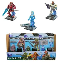 Mega Construx HALOINFINITE Heroes Halos 17 Spartan Yoroi Kovan Agryna Brute Chieftain Ik'novus Figure Collection Toys