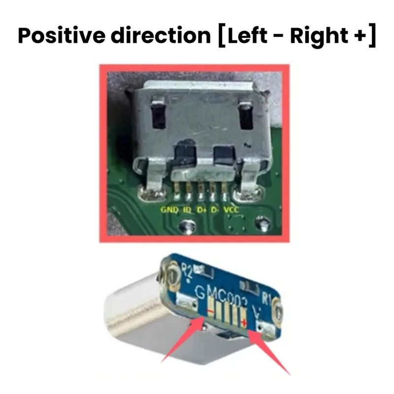 1-10Pcs Micro USB To Type C Adapter Board 5Pin SMD SMT Type-C Socket Charging Port Jack For PCB Soldering DIY Repair Adapter