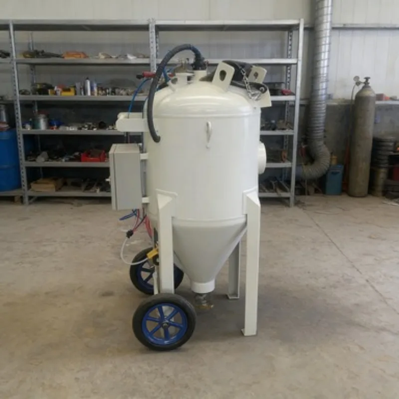 

Sandblasting Tank Machine 100-800KG Large Capacity Abrasive Blasting