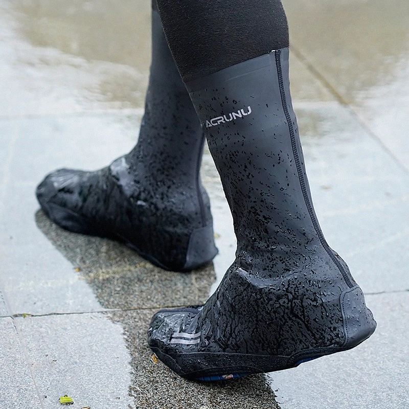 

Велосипедные ветрозащитные бахилы для верховой езды, светоотражающие водонепроницаемые высокие бахилы для горного велосипеда, велосипедное снаряжение