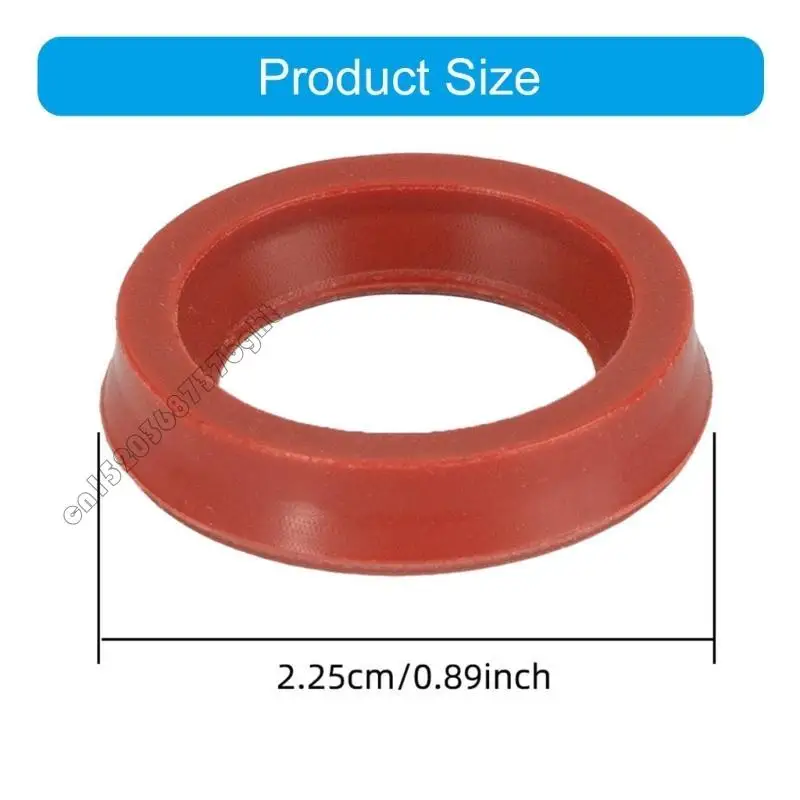 Pack of 10 Lip Seal Rings Fully Automatic Coffee Machine Replacement Rings for Water Multiple Coffee Machines 4XFB