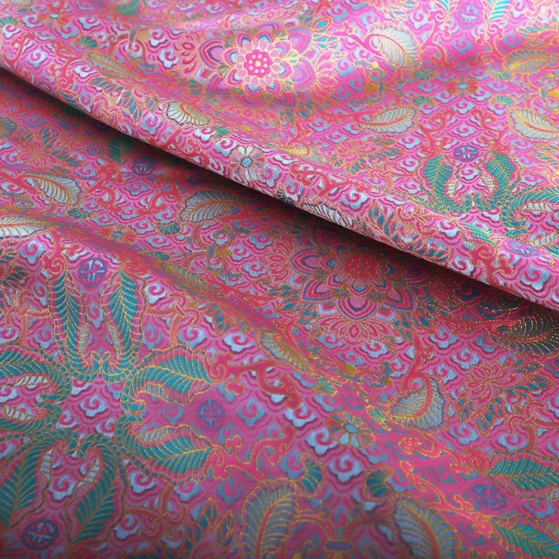 New Chinese imitation Song brocade waistcoat fabric jacquard garment