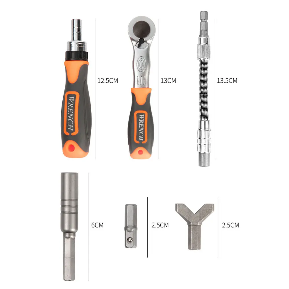 Labor-Saving Ratchet Screwdriver Set Household Combination Toolbox Hardware Magnetic Screw Driver Kit Bits Torx Screwdrivers