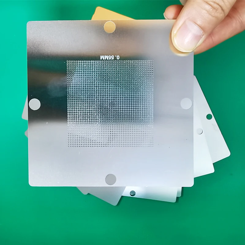 

Трафарет Bga 90x90 мм для ноутбука, универсальная станция для реболлинга, инструменты, паяльная станция, стальной трафарет, 10 шт./компл.