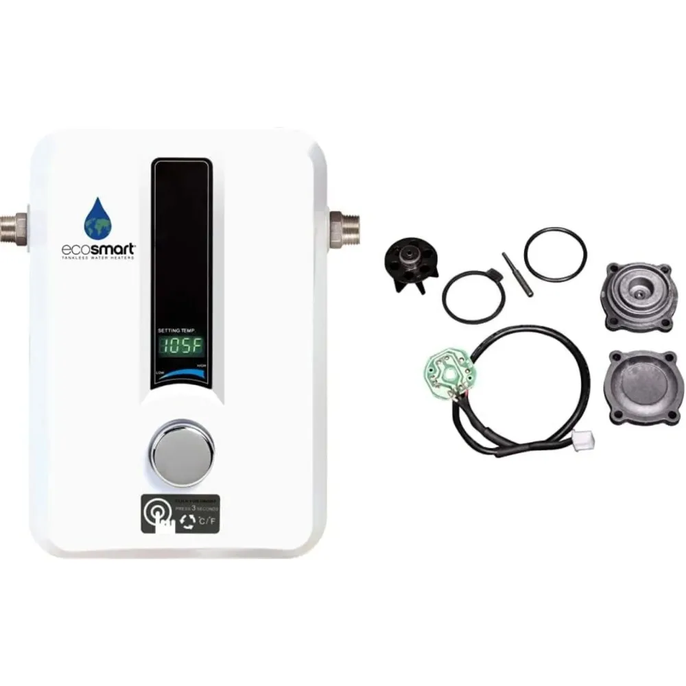 EcoSmart-Chauffe-eau électrique sans réservoir, 35% 11, 13kW, 240 V, technologie d'automodulation Danse etée