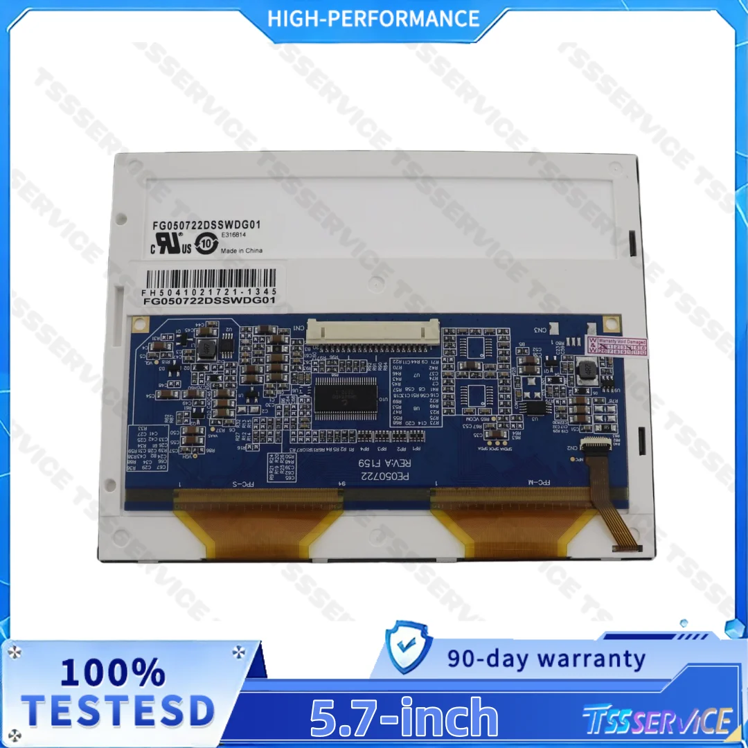 FG050722DSSWDG01  5.7-inch 640*480 TFT-LCD Display Module, In Stock