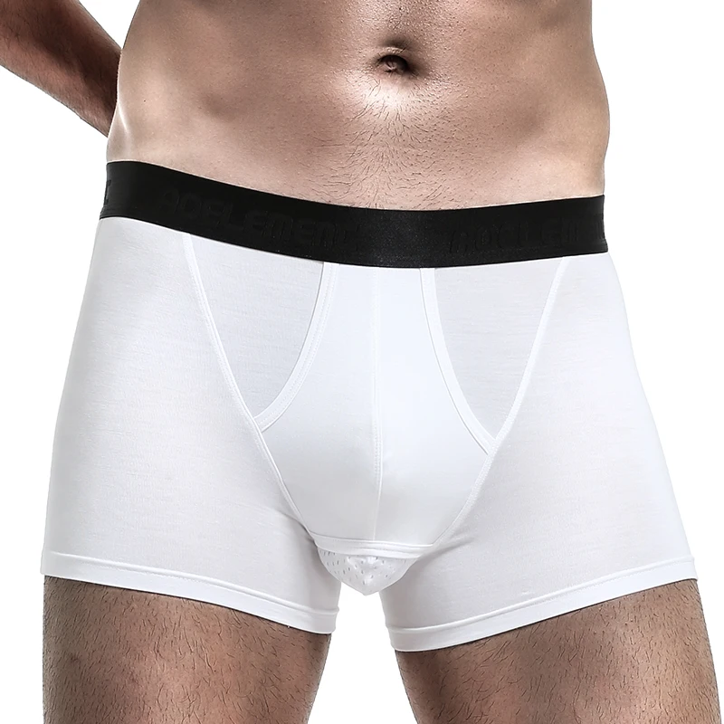4PCSMen's underwear, men's foreskin, bullet separation, overly long barrier shorts, scrotal support, flat pants, four corners