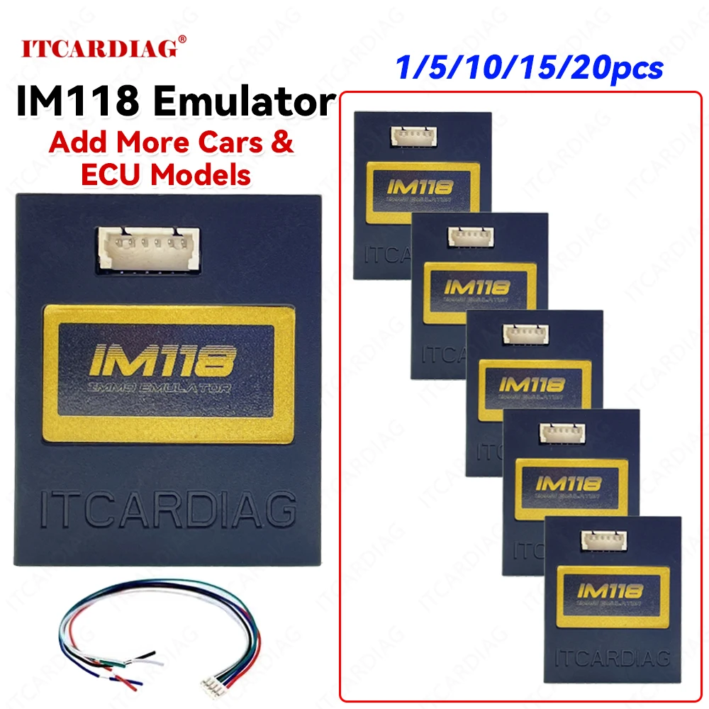 ITCARDIAG IM118 IMMO Off Emulator emulador Immobilizer Key Programming Tool (K-LINE/CANBUS CAR) Cars OBD Diagnostic Tool