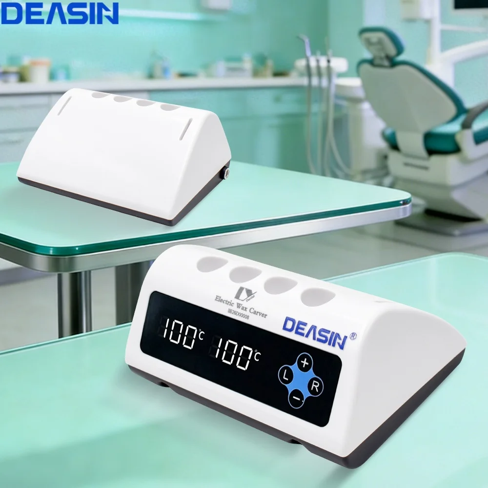 HOT Dental Electric Wax Carving Kit Digital Display with Double Carving Pen 6Pcs Carving Wax Knife Tips Lab Equipment